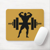 Tapis De Souris Bodybuilder (Avec souris)