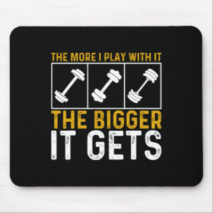 Tapis De Souris Bodybuilding Gym entraînement Muscles d'haltérophi