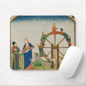 Tapis De Souris Boethius avec la roue de la fortune (Avec souris)
