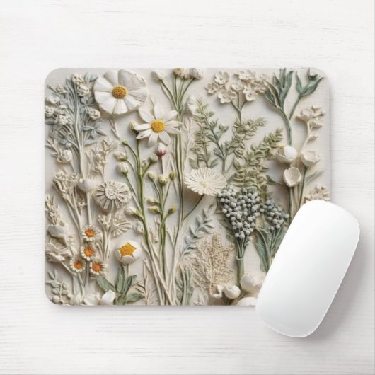 Tapis De Souris Boho Blossoms (Avec souris)