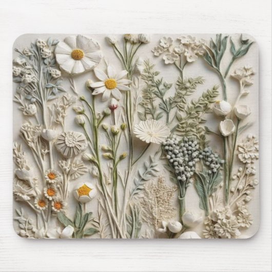 Tapis De Souris Boho Blossoms (Devant)
