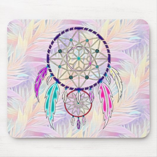 Tapis De Souris Boho Breeze Mousepad (Devant)