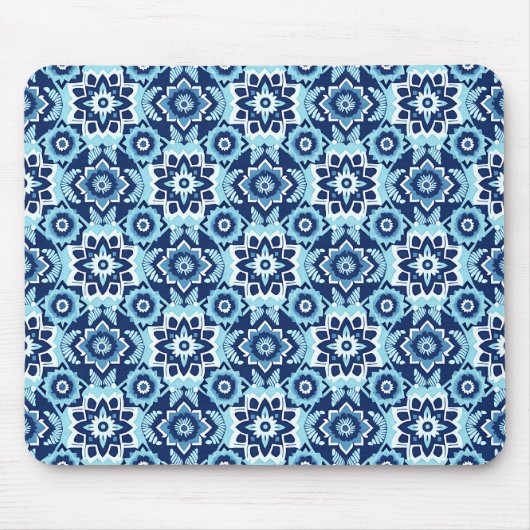 Tapis De Souris Boho Chic Mandala Motif (Devant)