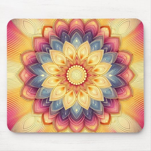 Tapis De Souris Boho Desk (Devant)