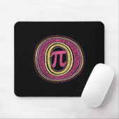 Tapis De Souris Boho Pi Day 3.14 Geeks des maths 1 (Avec souris)