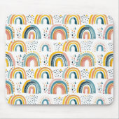 Tapis De Souris Boho Rainbows (Devant)