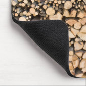 Tapis De Souris Bois coupé sur un mousepad de pile (Coin)