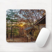 Tapis De Souris Bois d'automne (Avec souris)