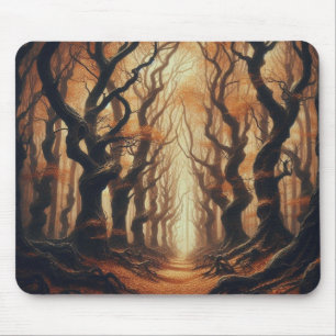Tapis De Souris Bois d'automne gothique