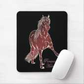 Tapis De Souris Bois de cheval péruvien (Avec souris)