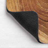 Tapis De Souris Bois de teck rustique en bois Texture Grain de boi (Coin)
