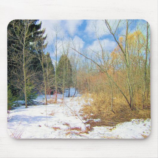 Tapis De Souris Bois d'hiver (Devant)