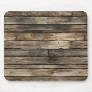 Tapis De Souris Bois faux marron