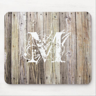 Tapis De Souris Bois patiné avec chic chic chic chic chic chic chi