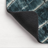 Tapis De Souris Bois peint en bleu (Coin)
