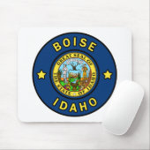 Tapis De Souris Boise Idaho (Avec souris)