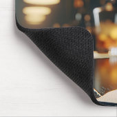 Tapis De Souris Boisson Ancien Dans Un Bar (Coin)
