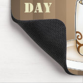 Tapis De Souris Boisson chaude de cacao de kawaii mignon (Coin)