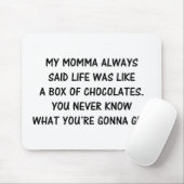 Tapis De Souris Boîte de chocolats (Avec souris)