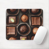 Tapis De Souris "Boîte de chocolats" Mousepad pour votre (Avec souris)