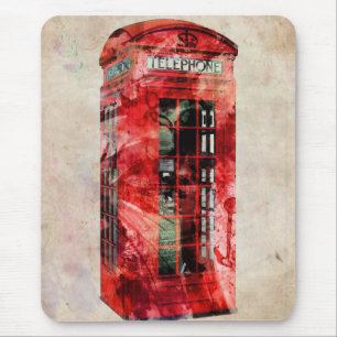 Tapis De Souris Boîte de téléphone de Londres