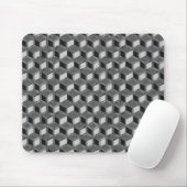 Tapis De Souris Boîtes 3D Chrome - gris hématite (Avec souris)