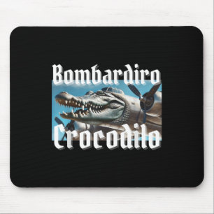 Tapis De Souris Bombardiro Bombardino Crocodilo Funny Brai italien