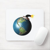 Tapis De Souris bombe terrestre (Avec souris)
