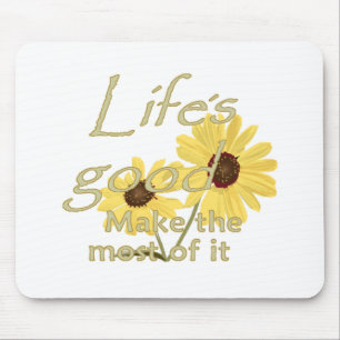 Tapis De Souris Bon Mousepad de la vie