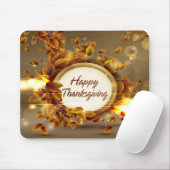 Tapis De Souris Bon thanksgiving 3 Mousepad (Avec souris)