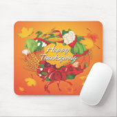 Tapis De Souris Bon thanksgiving 6 Mousepad (Avec souris)