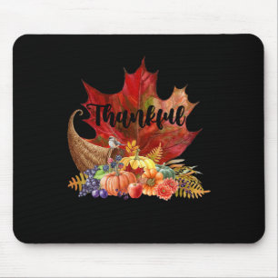 Tapis De Souris Bon thanksgiving Automne Automne Maple Feuilles Th