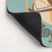 Tapis De Souris Bon voyage Voyage Voyageons dans le monde design (Coin)