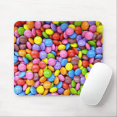 Tapis De Souris Bonbons colorés (Avec souris)