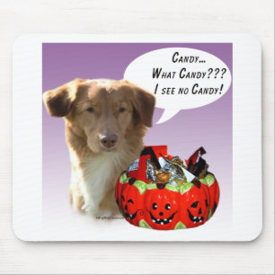 Tapis De Souris Bonbons d'Halloween de la Nouvelle-Écosse