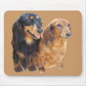 Tapis De Souris Bonbons Mousepad de teckel (Devant)