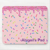 Tapis De Souris Bonbons Saupoudrés Et Glaces (Devant)