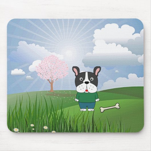 Tapis De Souris Bone-a-Fido (Devant)