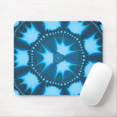 Tapis De Souris Bonheur de bleu d'Afro (Avec souris)