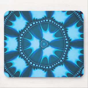Tapis De Souris Bonheur de bleu d'Afro