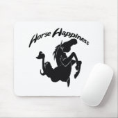 Tapis De Souris Bonheur du cheval (Avec souris)