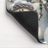 Tapis De Souris Bonhommes de neige (Coin)