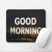 Tapis De Souris Bonjour (Avec souris)