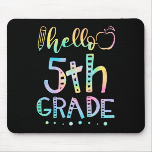 Tapis De Souris Bonjour 5e année 5e année Retour à l'école Enseign