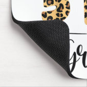Tapis De Souris Bonjour 5e année Leopard enseignant retour à Scho (Coin)