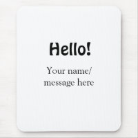 Bonjour ajouter un message de nom simple minimum é