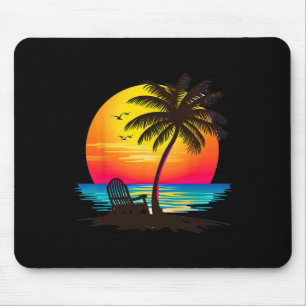 Tapis De Souris Bonjour ambiance estivale vacances hommes femmes p
