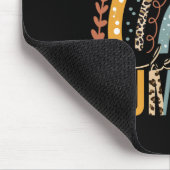 Tapis De Souris Bonjour Citrouille Leopard Arc-en-ciel Saison d'au (Coin)