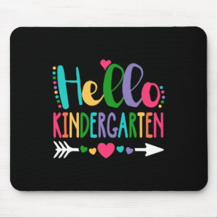 Tapis De Souris Bonjour cœur de maternelle enseignant élève Byck à