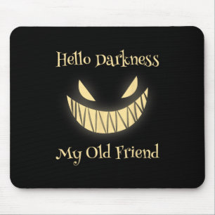 Tapis De Souris Bonjour Darkness Mon vieil ami Citrouille d'horreu